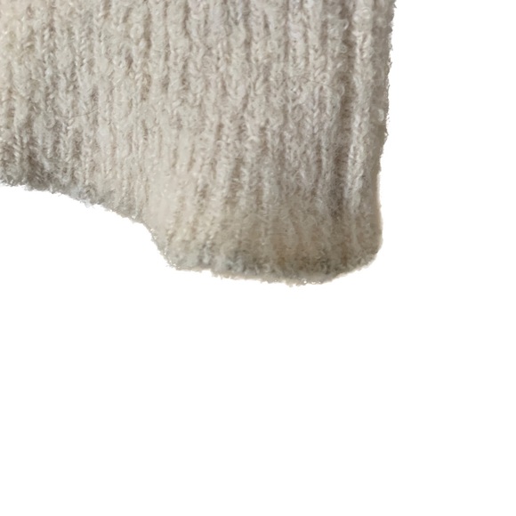 Vince women's black & white striped nubby wool crew neck sweater - Sz S - Picture 10 of 12